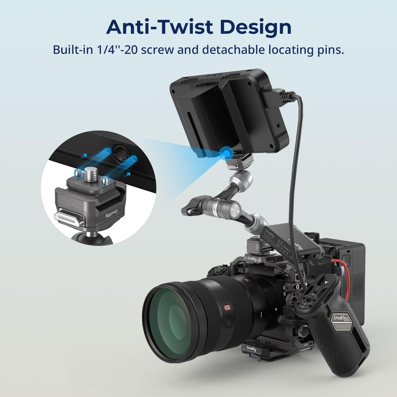 SMALLRIG HawkLock H21 7 Inch Rosette Magic Arm Quick Release