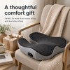 Ergonomic Memory Foam Seat Cushion for Long Sitting – Wide