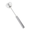 Egg Whisk Stainless Steel - Hand Push Whisk Egg Blender