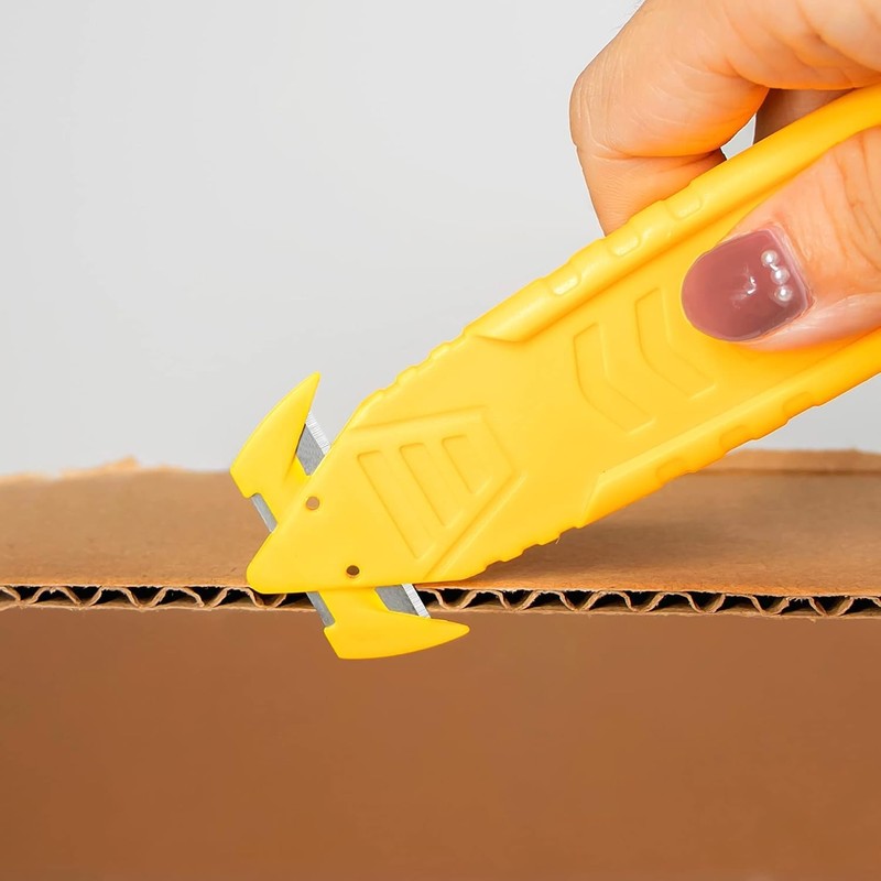 40 Pcs Safety Box Cutter T TOVIA Knife of Double-sided