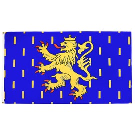 AZ FLAG - Flagge Franche-Comté - 150x90 cm - Franche-Comté Fahne 100% Polyester mit Messing-Ösen - 110g