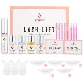 Lash Lift Kit, Eyelash Perm Kit, Professional Eyelash Curling Lash Extension Set, Glue Upgraded Version, Lash Extensions, Lash Curling, Semi-Permanent Curling Perming Wave Suitable for Salon