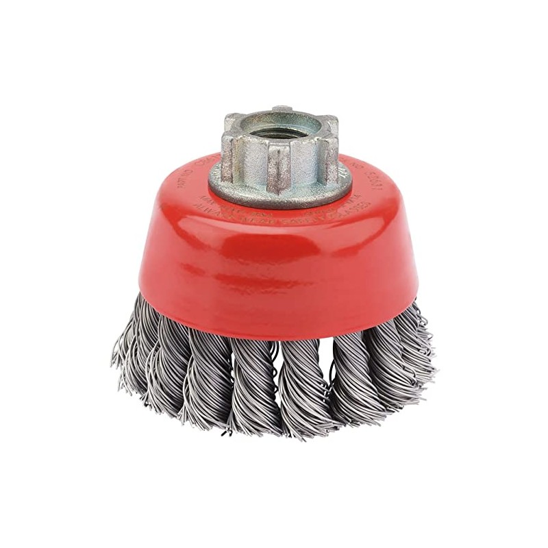Draper 52631 Expert Twist Knot Wire Cup Brush, 60mm x
