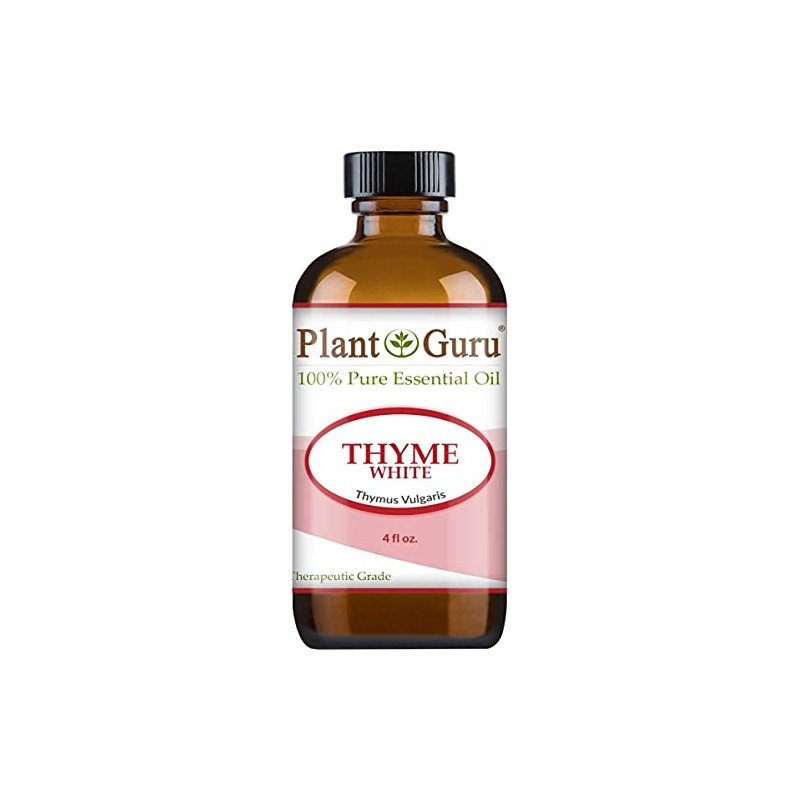 Thyme (White) Essential Oil 4 oz 100% Pure Undiluted Therapeutic