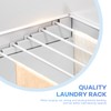 APEXCHASER Wall Mounted Clothes Drying Rack, Foldable Laundry Rack Folding,