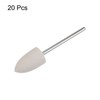 QUARKZMAN Pack of 20 Wool Felt Mounted Mandrel Points 10