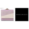Mercury Duo Diana Trico-Color Clasp Mini Wallet, lavender