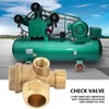 Check Valve 10 x 16 x 20mm 3 Port Brass