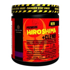 Nuclear Series Preentrenador Workout Hiroshima + Clemb Oxido 30 Servicios Sabor Uva