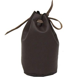 Viking Raider Brown Leather Coin Purse Medieval Belt Pouch Drawstring Bag