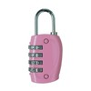 Topfunyy Combination Lock 4 Digit Padlock Re-settable Combo Lock, Gym