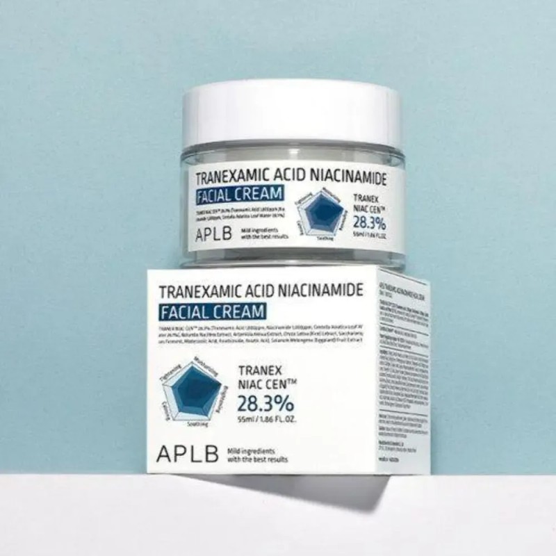 Aplb Tranexamic Acid Niacinamide Facial Cream 55ml Momento De Aplicación