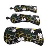 3PCS Golf Head Cover for Fairway Woods Driver Hybrids PU