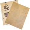 Klingspor‘s All Purpose Aluminum Oxide Sanding Sheets 9x11 Assorted Grits