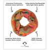 fashionchimp Women Loop Circle Pattern Psychedelic Print Tube Scarf Summer