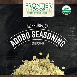 Frontier Co-op Frontier Co-op Adobo Seasoning, Certified Organic, Kosher, Non-irradiated | 1 lb. Bulk Bag