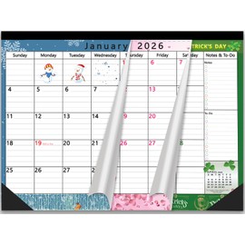 Magnetic Calendar 2026-2027 for Fridge, 17x12 Inches, Large, Schedule Planner Refrigerator, Monthly, January 2026- December 2027, 24 Months