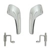 Ruolin Door Handle Interior Door Car 1 Pair, Car Door