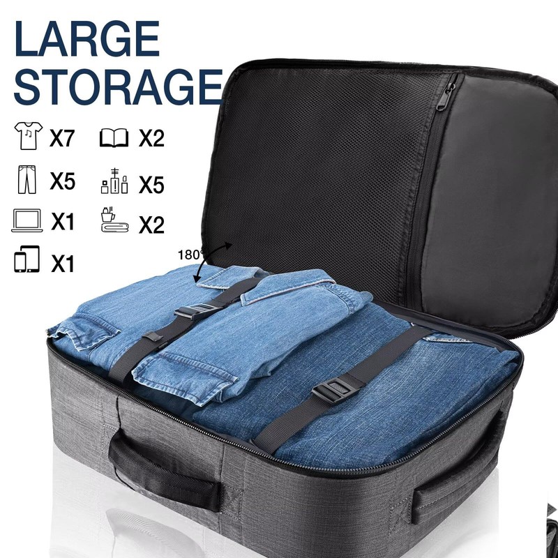 Dinictis Travel Backpack Carry on Flight Approved, Backpack Suitcase for