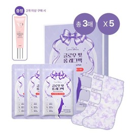Love Edelis Glow Fit Long Leg Pack (3 pieces) 5 boxes / 러브에델리스 글로우핏 롱레그 팩(3매입) 5박스