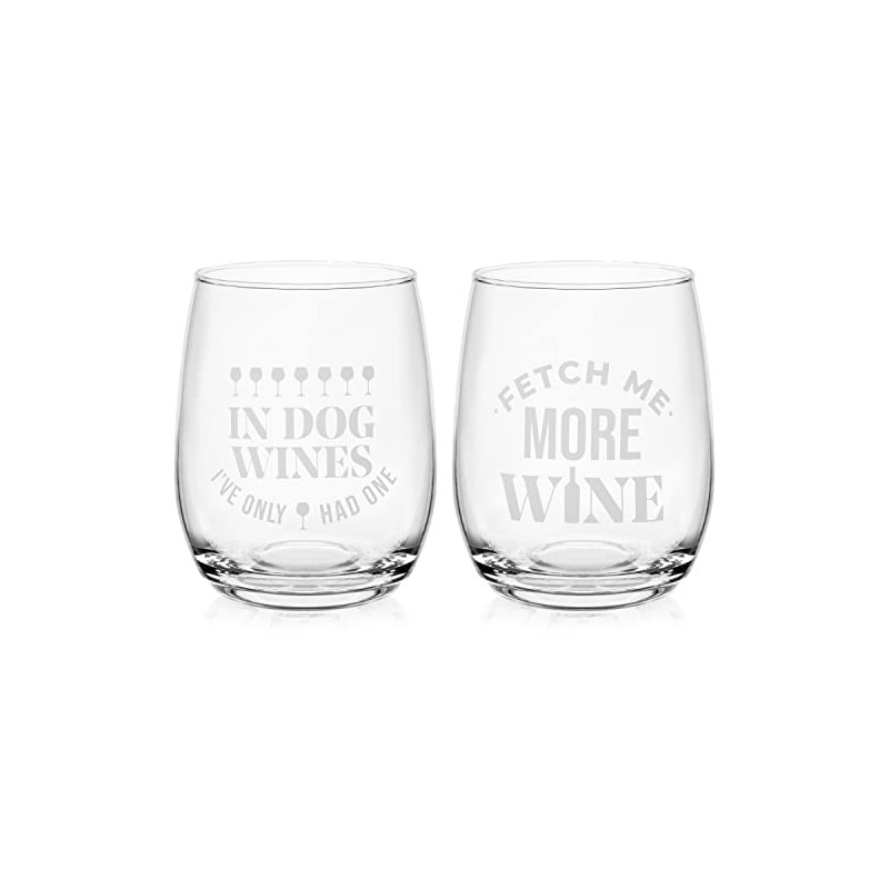 Sand Everywhere - 2 Pack Cute Wine Glasses - Perfect