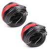 Abrillvt 2pcs 20500LB 3/8 x 95 Synthetic Winch Line Cable