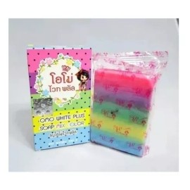 Omo White Plus 12 Pz Jabón Aclarante Omo White Plus Soapmix Color Tailandés