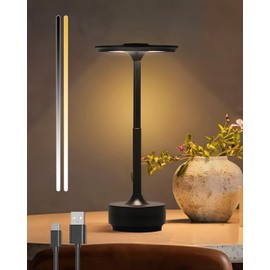 Trongle Wireless Table Lamp with Touch Control, Touch Table Lamp Dimmable