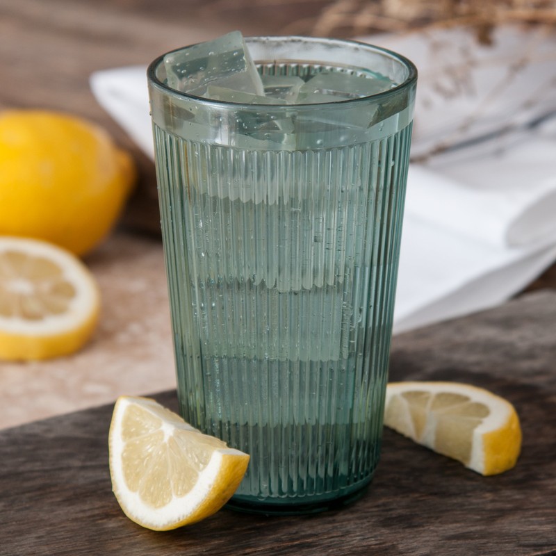 カーライル クリスタロン リムグロー タンブラー グリーン 370cc 4033-09