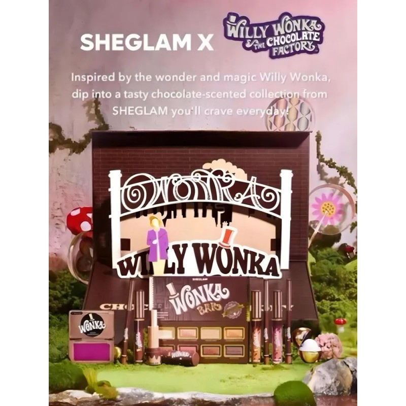 Sheglam Willy Wonka set de maquillaje para el rosto 13