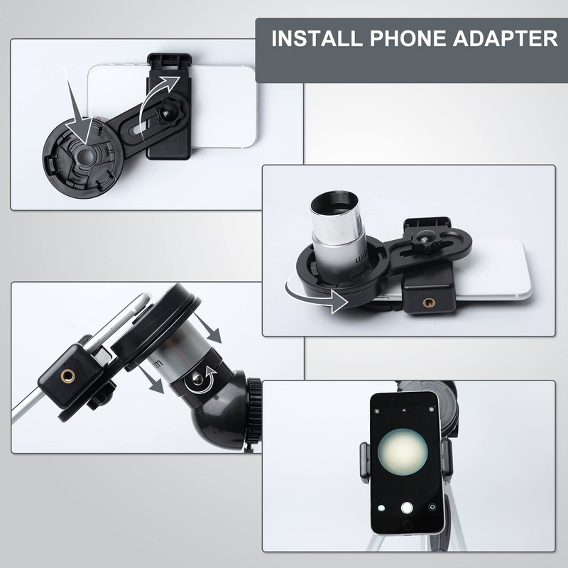 Telescope 70mm Aperture 500mm - for Kids & Adults Astronomical