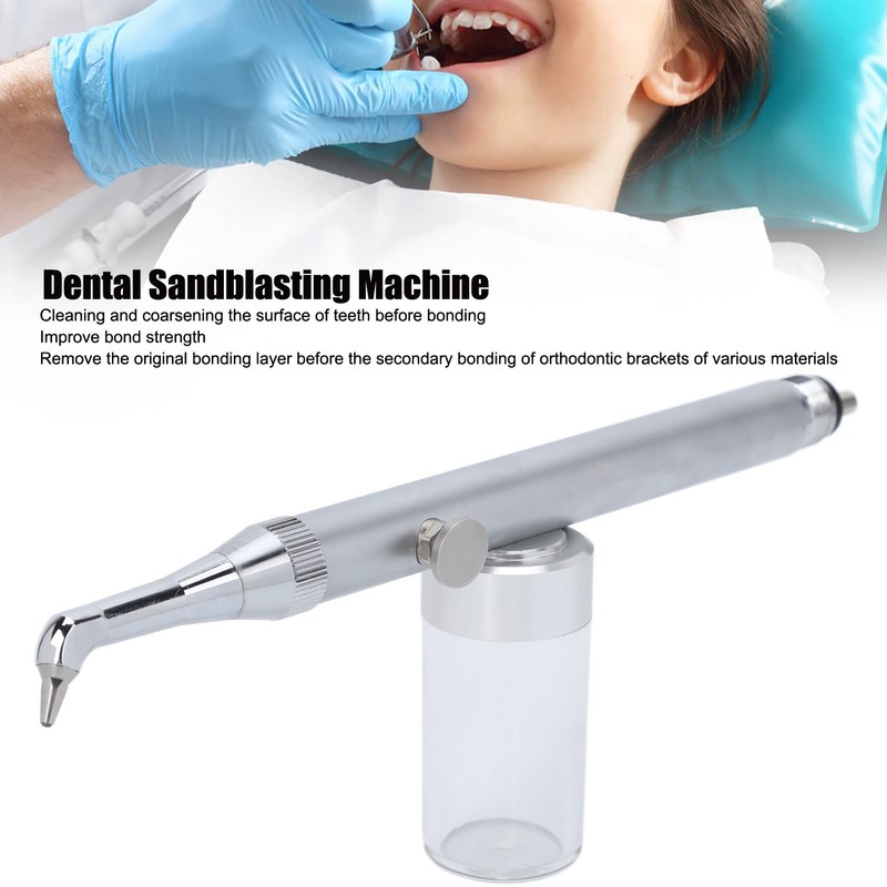 Dental Sandblasting Machine Professional Orthodontic Bracket Cleaning Teeth Sand Blaster