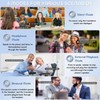Luocute Translation Earbuds Real Time, 164 Language AI Translator Earbuds