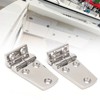 2Pcs Boat Hinges Stainless Steel Ship Door Durable Polishing AntiRust