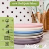 WeeSprout Suction Plates for Babies & Toddlers - 100% Silicone,