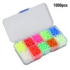Pack of 1000 Plastic Box Bright Colour Fishing Glow Loose