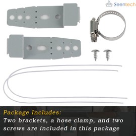 5001DD4001A Dishwasher Mounting Brackets Kit Compatible With LG Dishwashers - Repalces: PS3525525 AH3525525 AP4438292 1266844