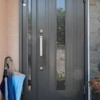 Semetall Barn Door Handle 175mm Hole Center Solid Steel Gate