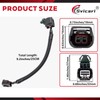 Svicari Front Bumper Fog Light Wiring Harness Connector Fit for