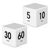 JOYIT 2 Pcs Cube Timer Set - 2.6 Inch Gravity
