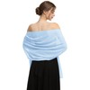 Hotshawl - Chal de gasa para vestidos de noche en