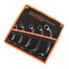 DOITOOL 5pcs Multi-functional Double Wrench Set c Steel Socket Box