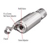 Cobber Triple Jet Flame Butane Lighter, Torch Lighter Adjustable Flame