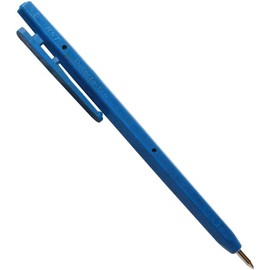 DETECTAPRO Metal Detectable Stick Pen, Blue, PK50