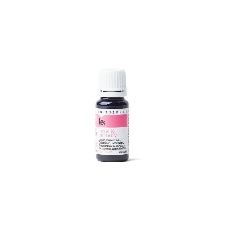 In Essence Focus & Memory Pure Essential Oil Blend 25ml
