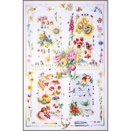 Lanarte Cross Stitch Set, Multicoloured, 62x88cm