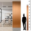 Art3dwallpanels Slat Wall Paneling, 104'' x 6.7'' Glossy Metal Finish