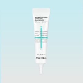 Mediheal Travel Kit (Miniature Moisture Sun Serum + Miniature Cream + Derma Pad Zipper Pouch 14 Sheets)