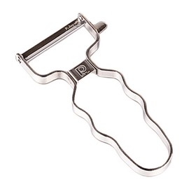 Pearl Metal Peeler, Corrugated Grip, Stainless Steel, Made in Japan, Vegilive CC-1009