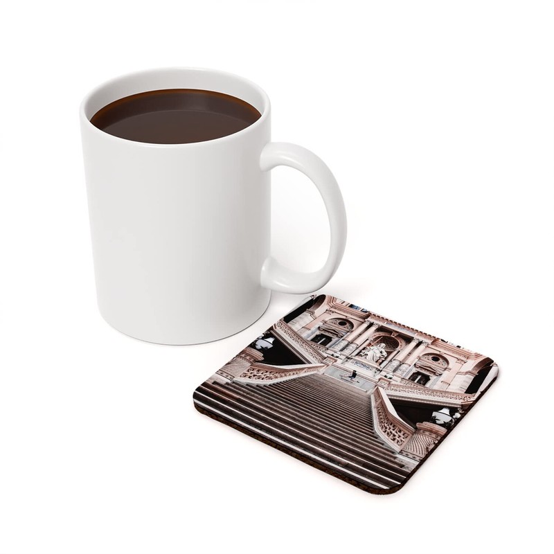 Cork Coaster - Justice Palace Vienna Austria Monument Architecture -